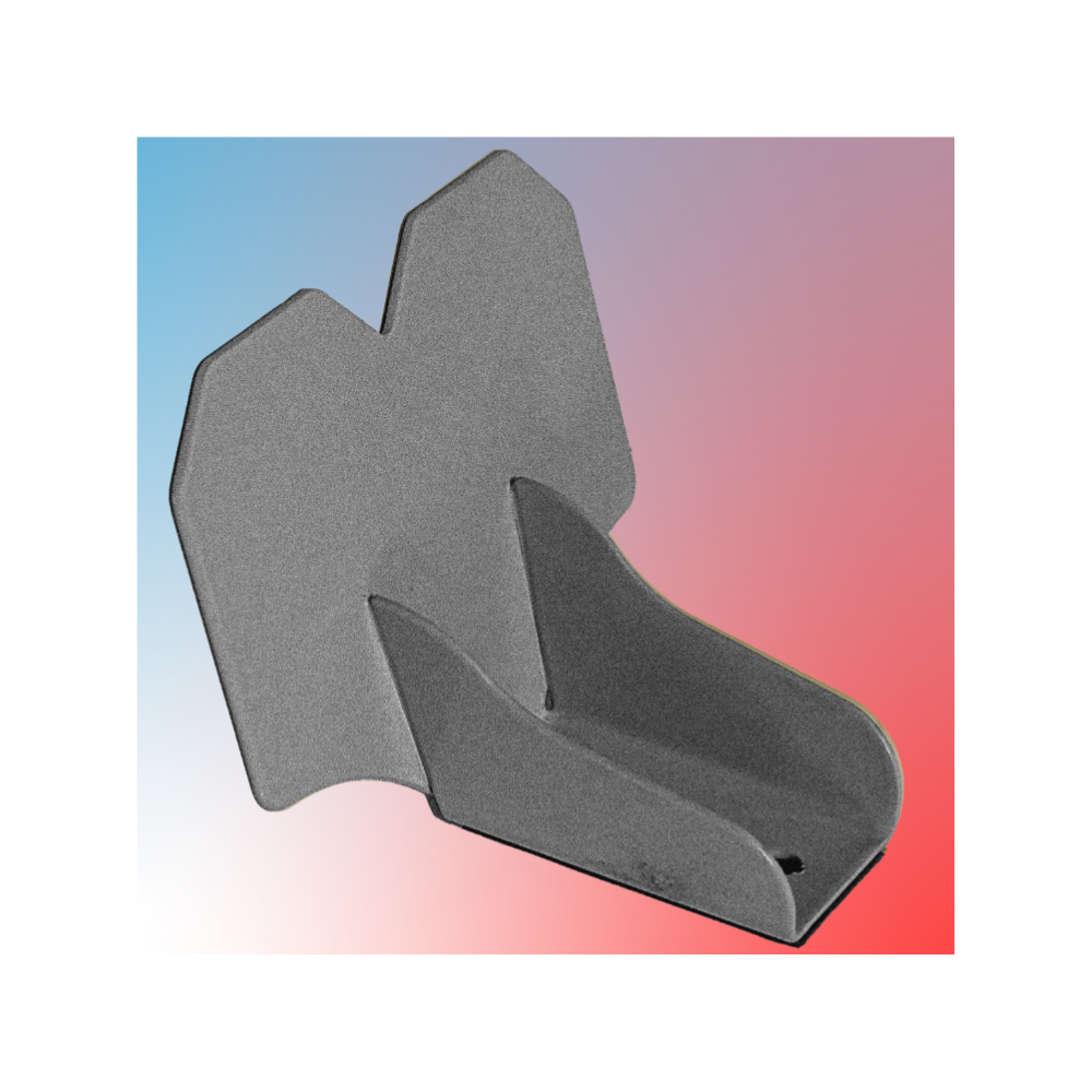 Snow Defender 4500 Series - Stainless Steel Snow Guard - Painted