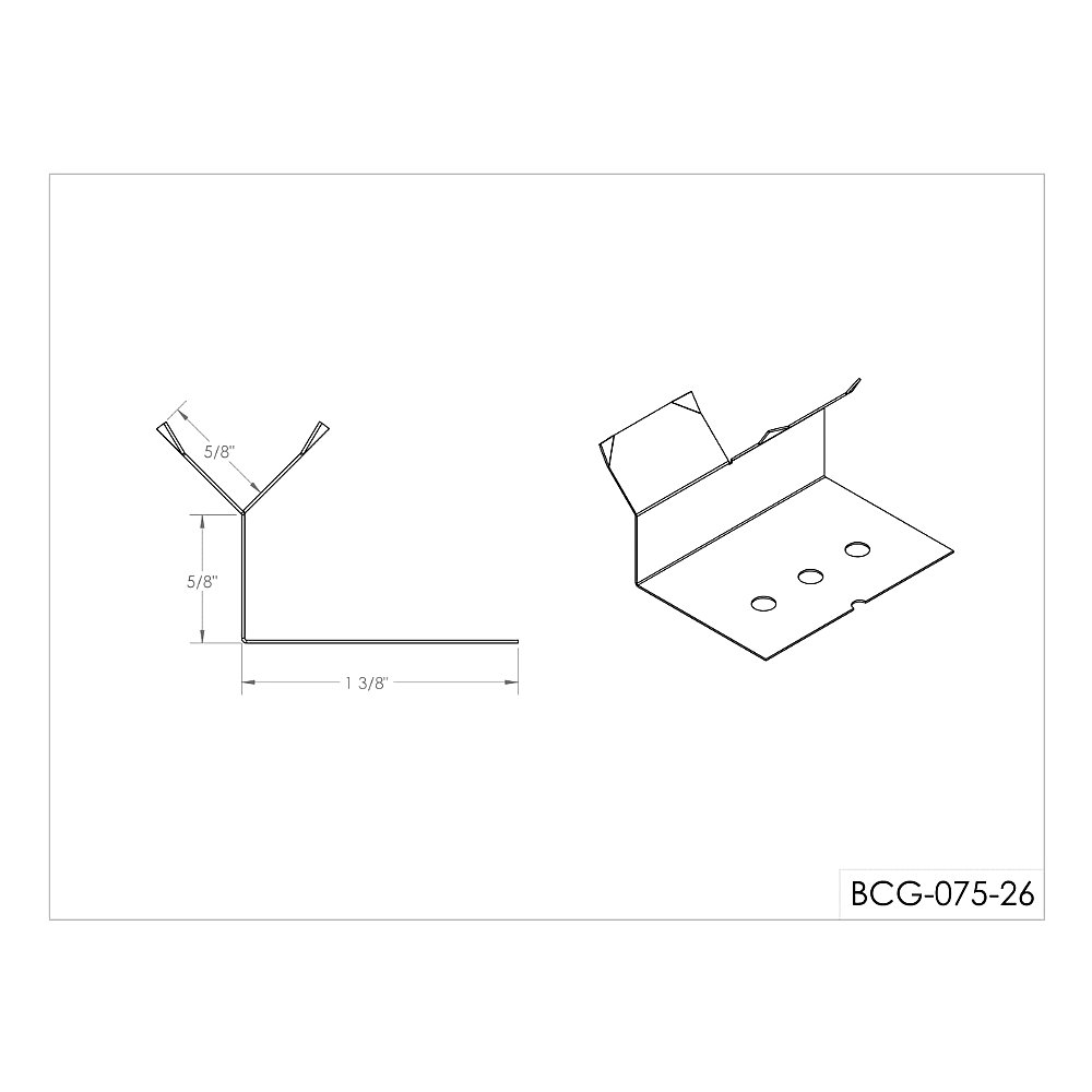 Snap-Cap Clip – 5/8″ x 2″