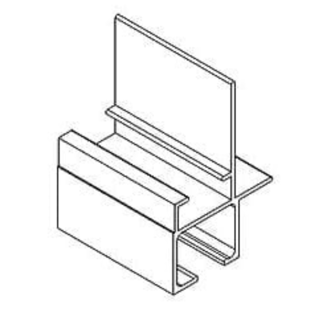 SPO-Bottom Rail With Guide - 10'