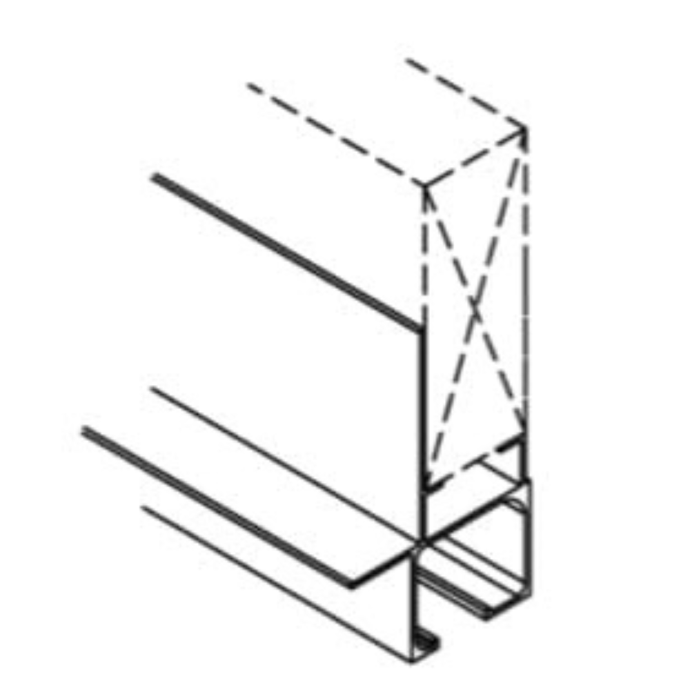 SPO-Bottom Rail With Guide - 10'