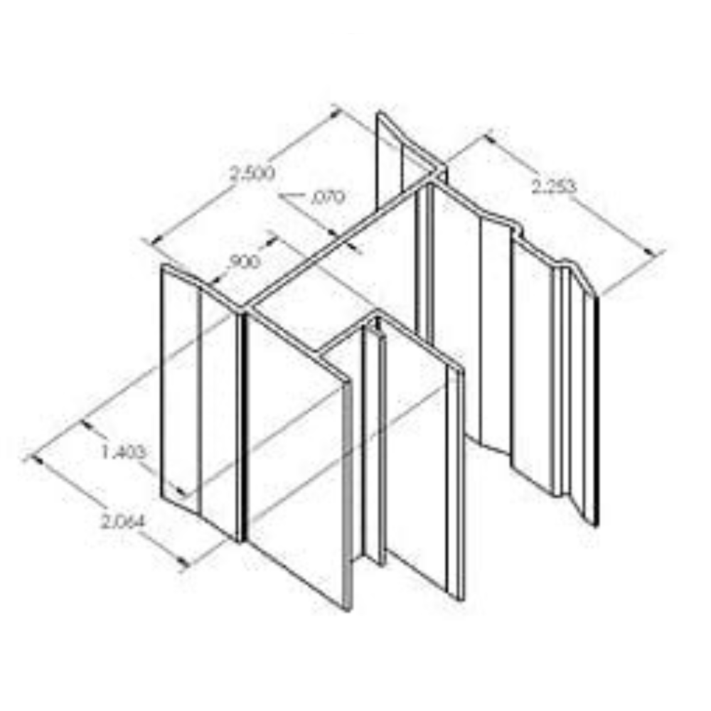 Vertical H-Rail