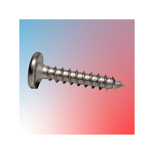 300 Series Pancake Screw - Stainless Steel