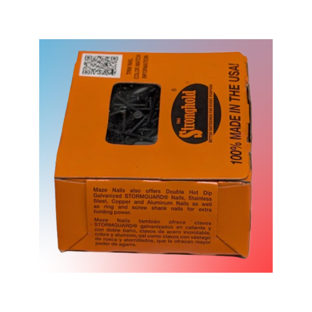 1 1/4" Trim Nails (Box) 1 lb. Painted