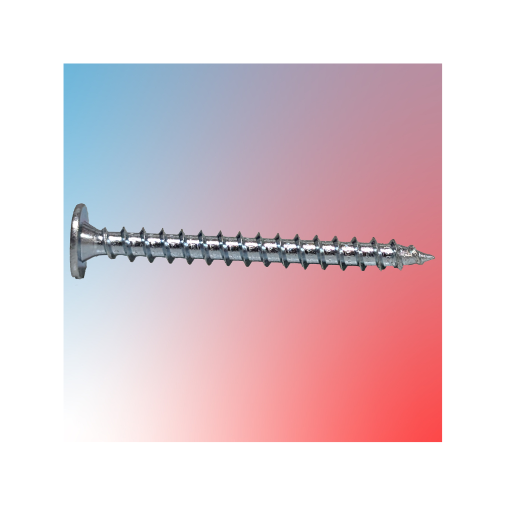 Zinc Plated Pancake Head Screw