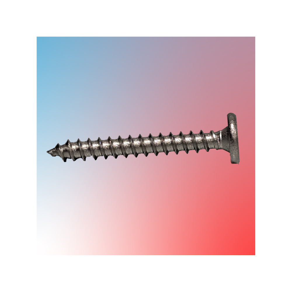 300 Series Pancake Screw - Stainless Steel