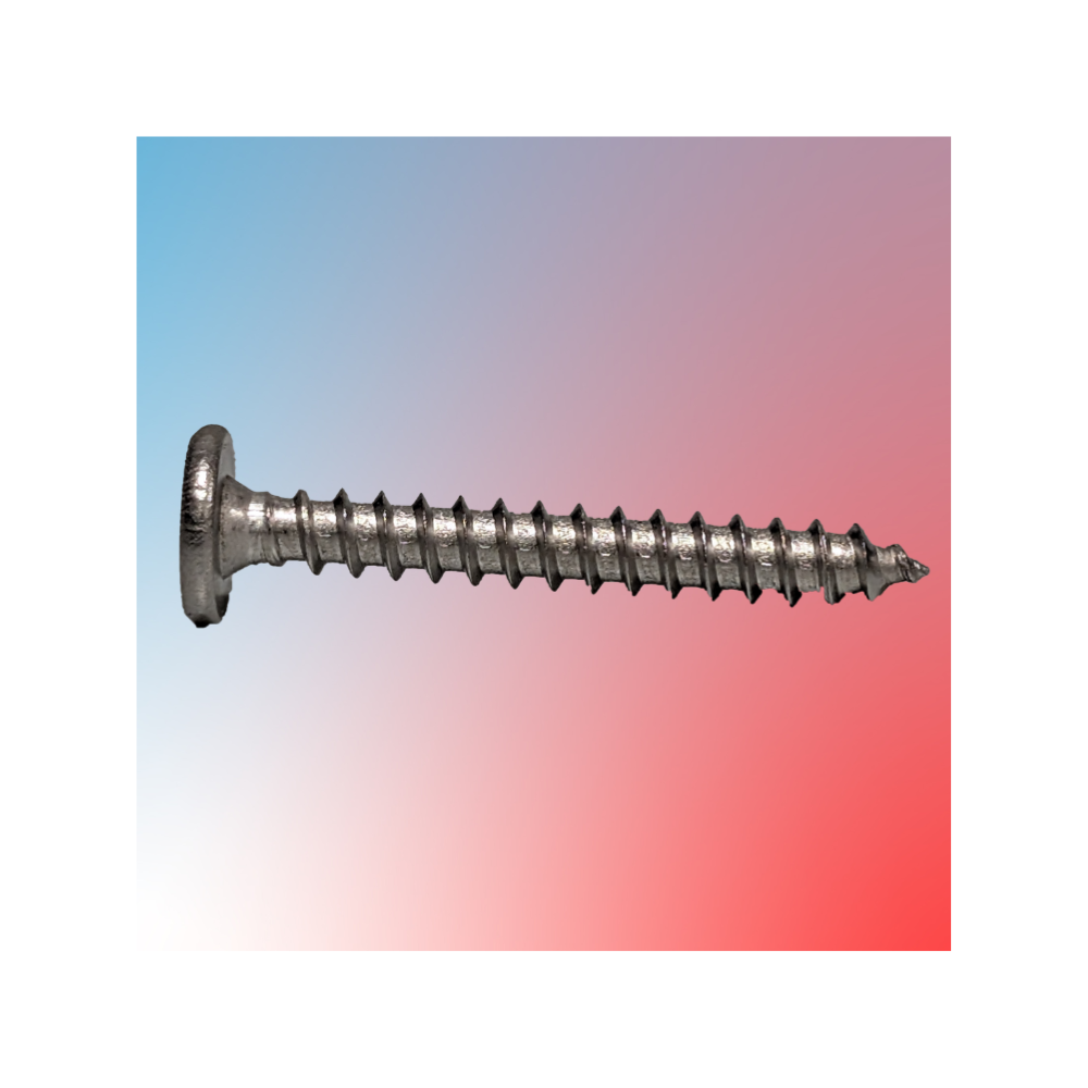 300 Series Pancake Screw - Stainless Steel