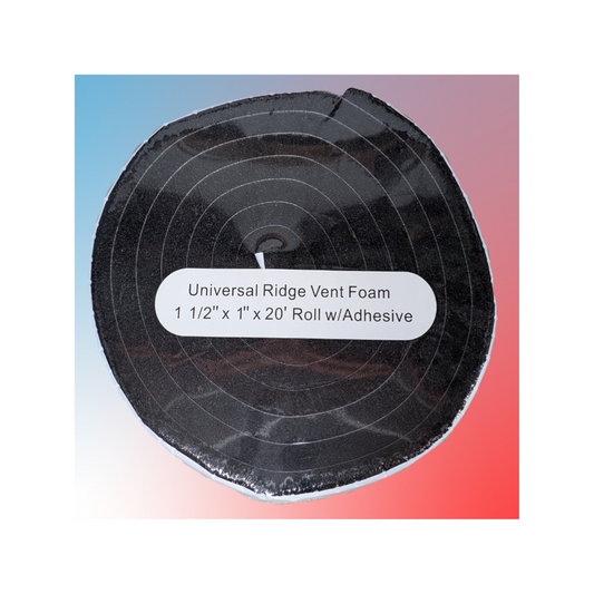 Universal Ridge Vent Roll w/Adhesive