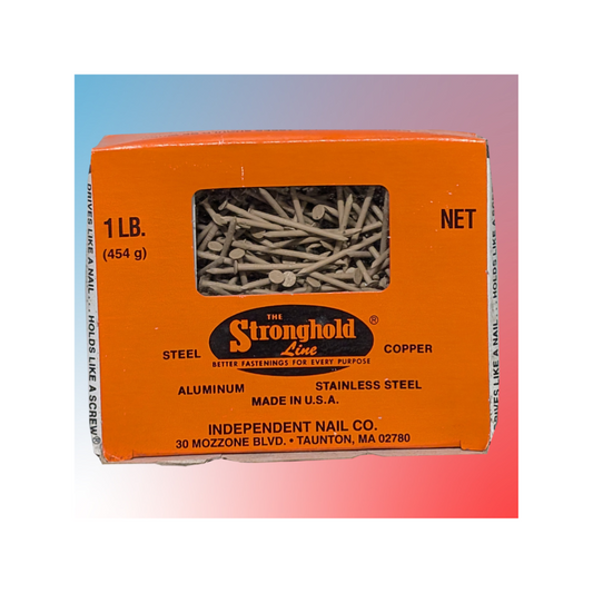 1 1/4" Trim Nails (Box) 1 lb. Painted