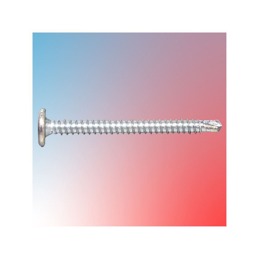 Zinc Plated Pancake Head Screw - Self Drill