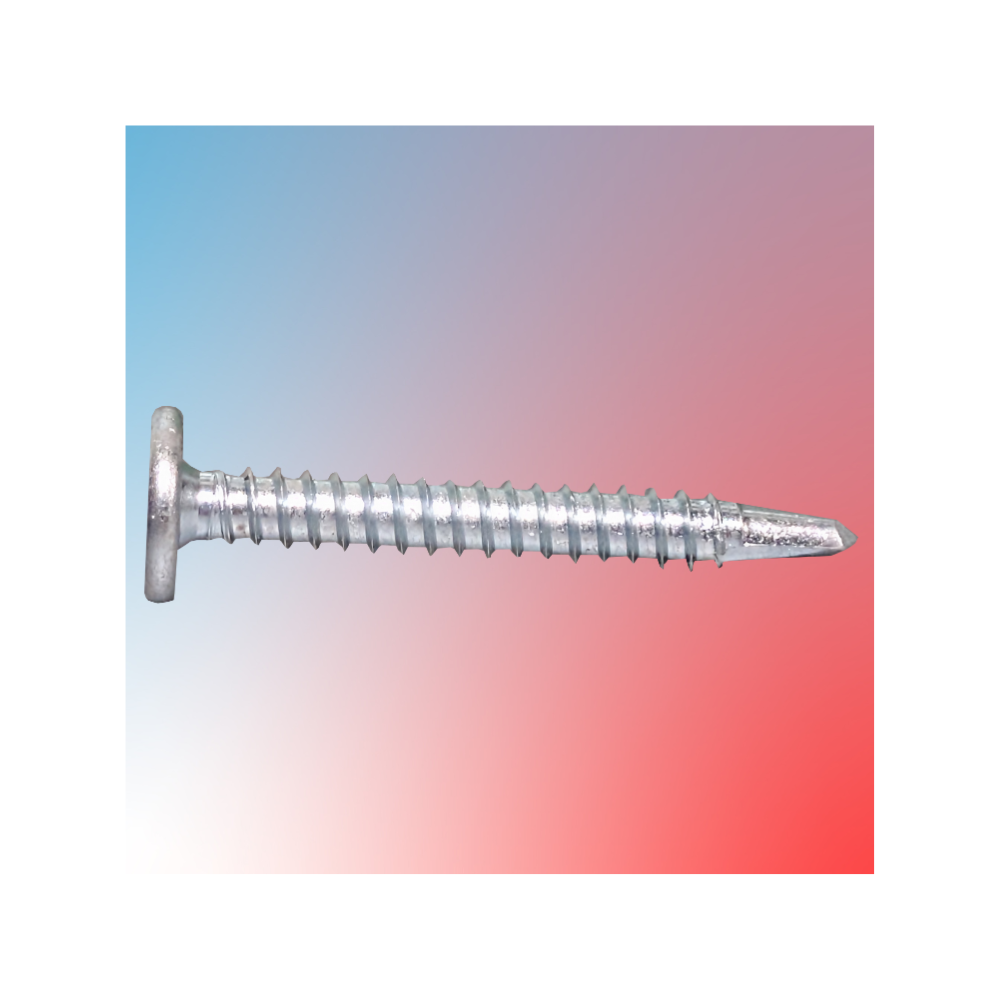 Zinc Plated Pancake Head Screw - Self Drill