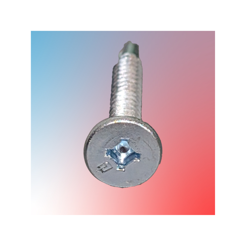 Zinc Plated Pancake Head Screw - Self Drill