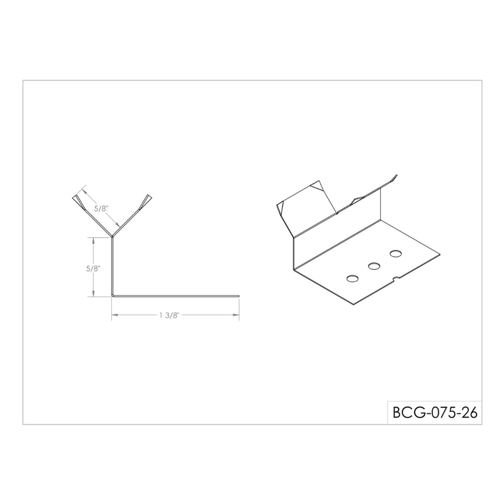 Snap-Cap Clip – 5/8″ x 2″