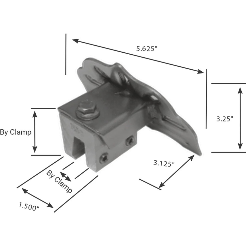 Snow Defender 85RF Series - Stainless Steel Snow Guard - Painted