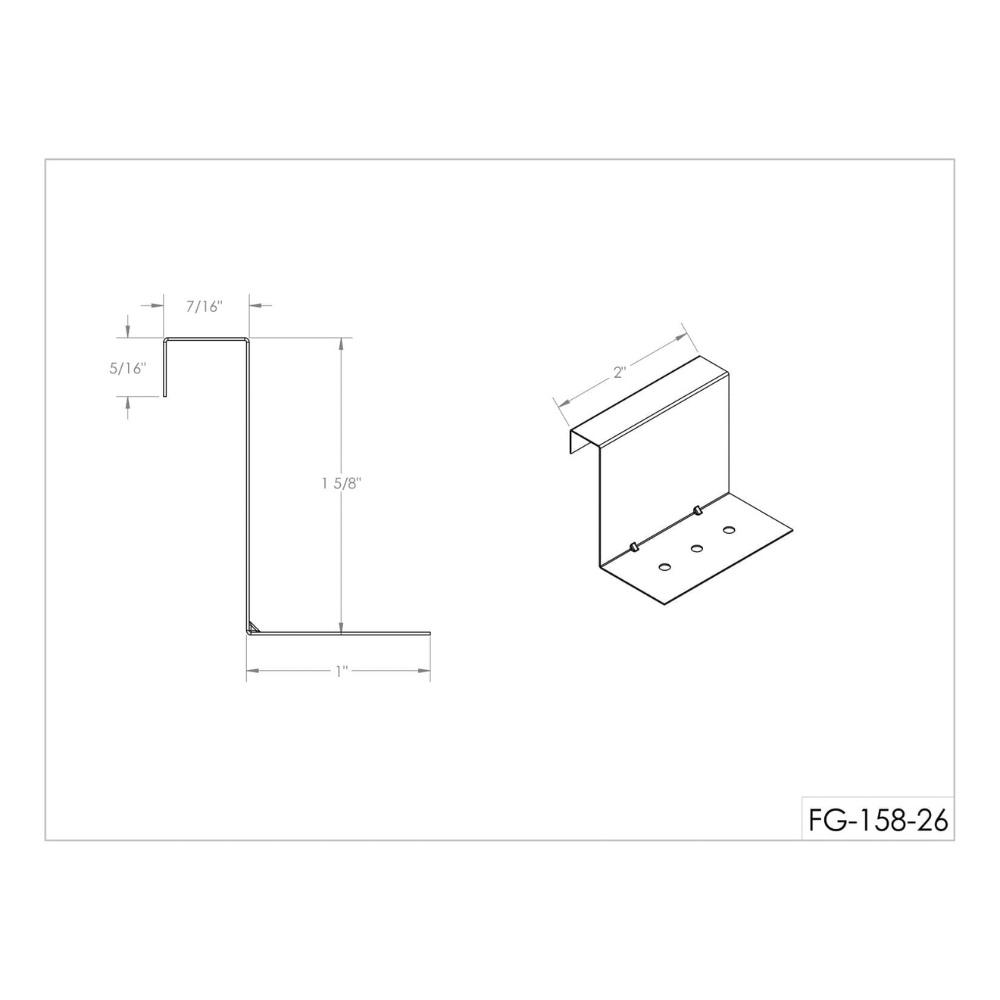 Sur-Lok Clip – 1.5″ – Stainless