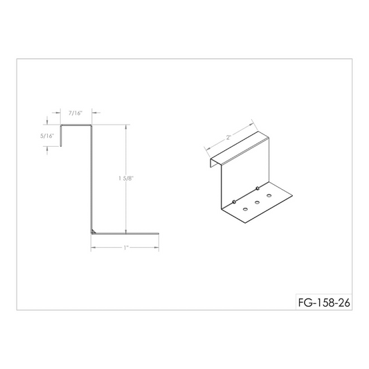 Sur-Lok Clip – 1.5″ – Stainless