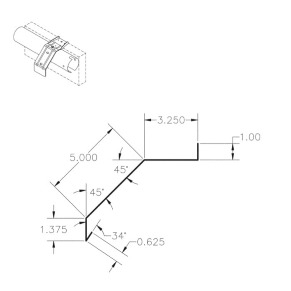 Track Mount – Top Mount – Long (for cover)