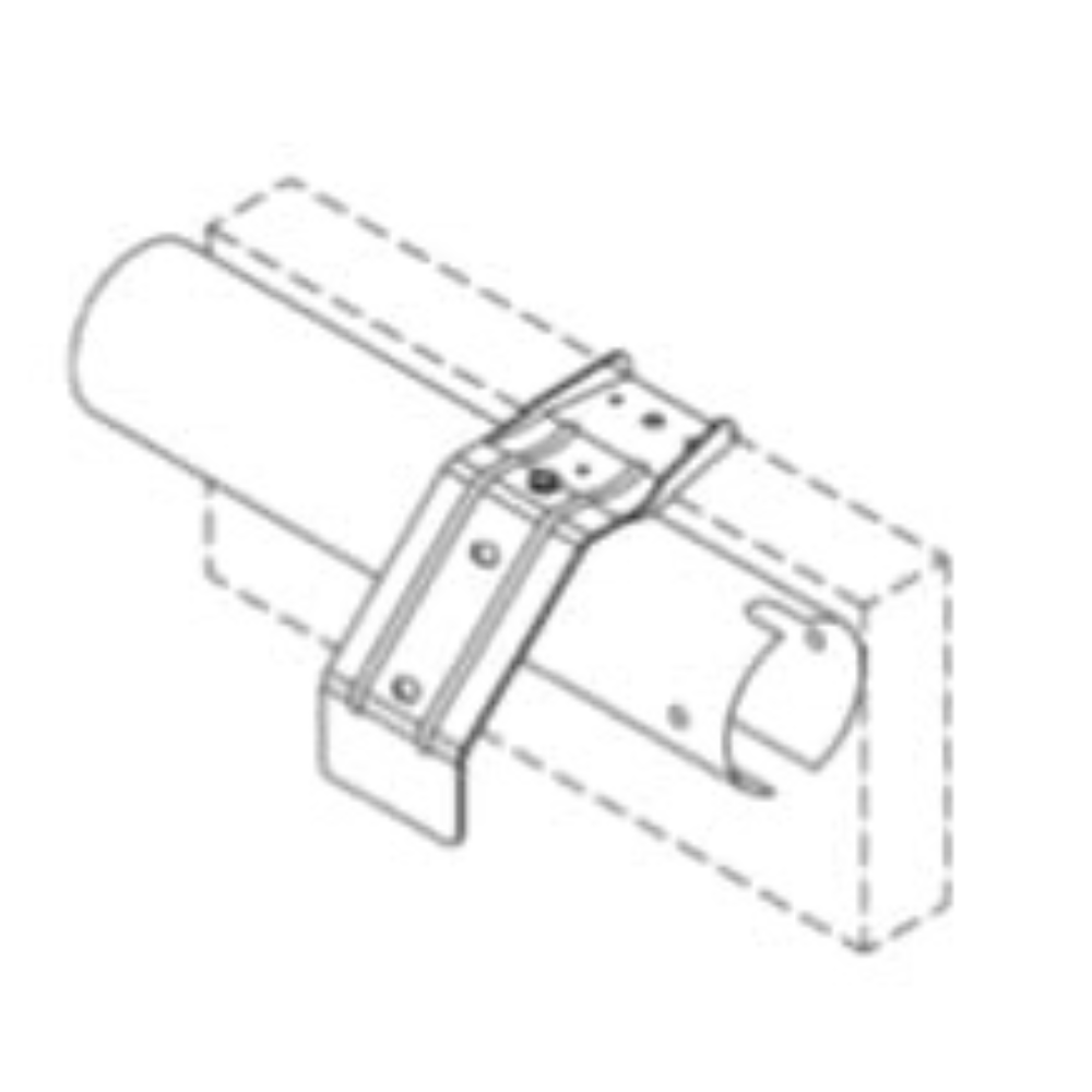 Track Bracket – Face Mount – Long (for cover)