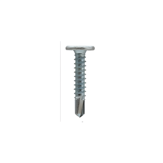 Zinc Plated Pancake Head Screw - Self Drill